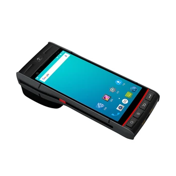 

OEM Mobile Bus Ticket Printer Handheld Terminal Portable Industrial Android Rugged Pda with Built-in Printer Scanner Terminal