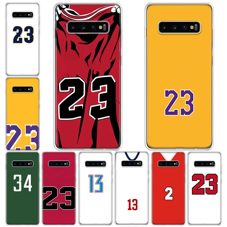 Custodia Per Telefono Manton Basketball 23 Per Samsung Galaxy S20 Fe S21 S10 S23 Plus S24 S22 Ultra Coque S10E S9 S8 S7 Edge Cover Capa Pat