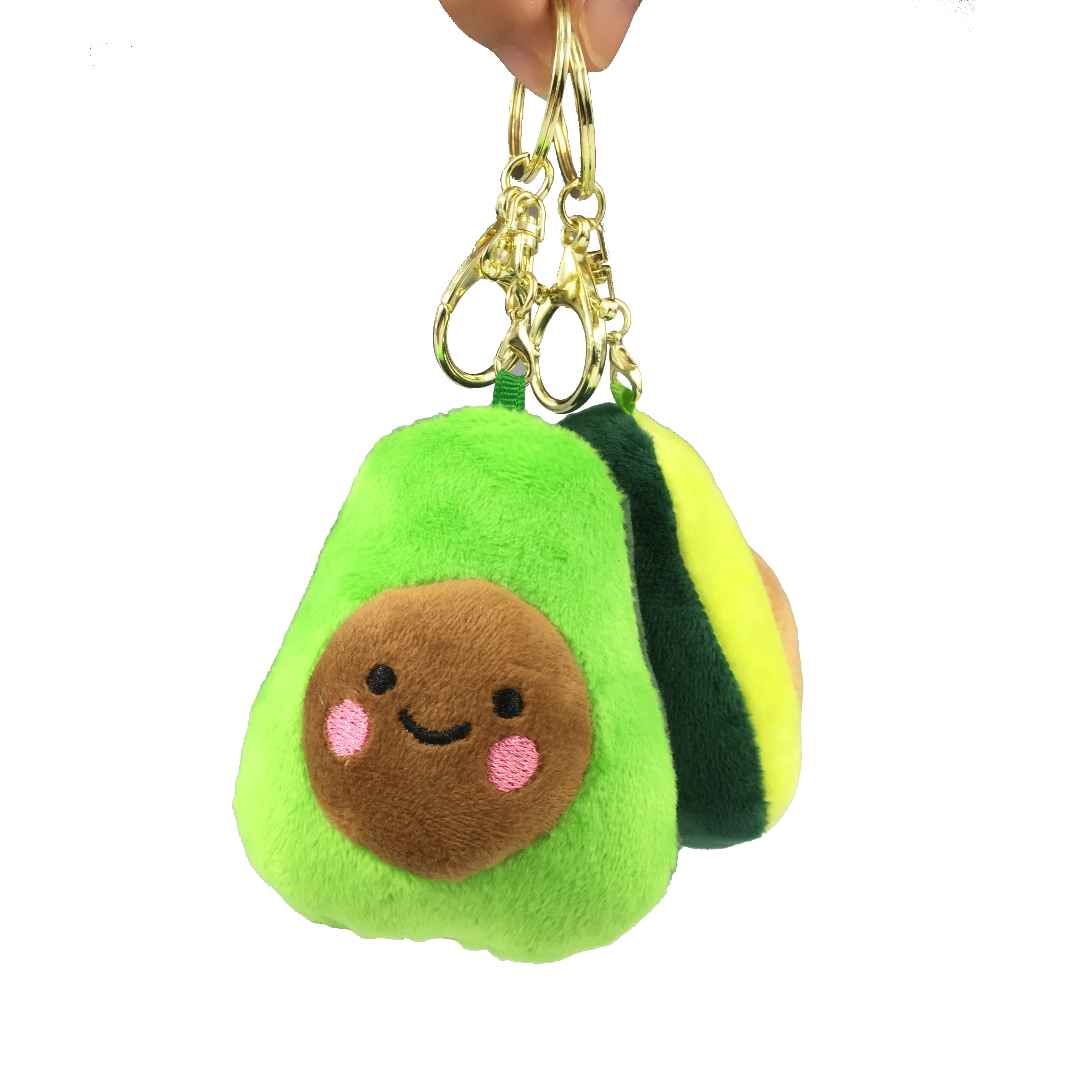 Авокадо плюшевый кулон мягкие удобные фрукты мультфильм Kawaii мягкая игрушка мальчик девочка день рождения подарок для детей