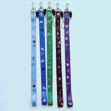 GOT7 EXO мобильный телефон ремень модный шнурок на шею анти-потеря широкополосный наручный ремень веревка для ключей ID Держатель карты телефон ключи