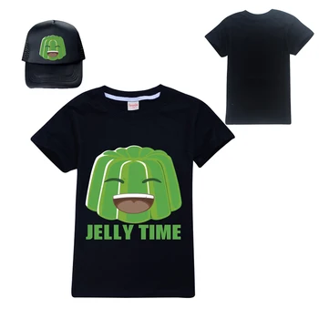 

Summer Baby Boys T Shirt Cartoon Funny Jelly Youtube Print Short Sleeve Cotton Toddler T-Shirts For Girls Top Kids Tee Costumes