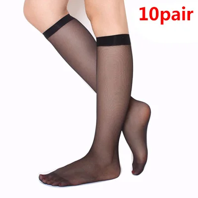 10pair 3/4/5/10 пар сексуальные чулки для Для женщин модные гольфы, удобные гольфы для малышей Medias крутые женские нейлоновые чулки - Цвет: 10pair