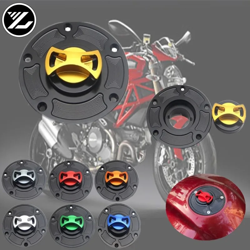 Алюминиевая крышка топливного бака CNC для мотоциклов ducati MONSTER 600/750/800/900/1000 620 695 S2R 800