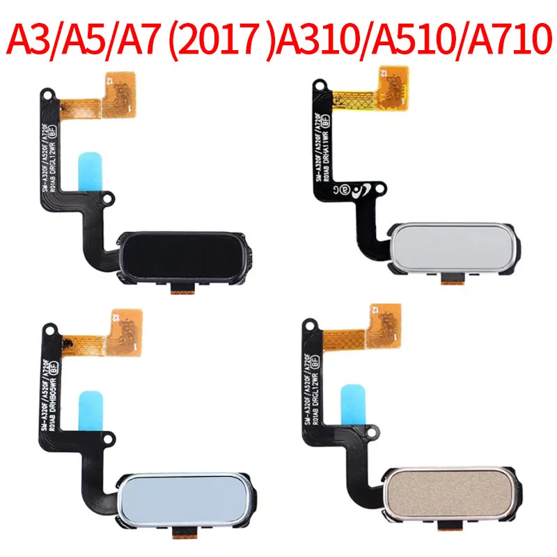Сенсорный ID датчик отпечатков пальцев гибкий домашний Кнопка меню кабель для