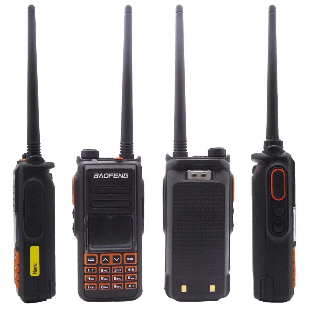 BaoFeng gps цифровая/аналоговая рация DM-760 DMR двухстороннее радио Запись голоса VHF UHF Tier1& 2 Dual Time slot радио приемопередатчик