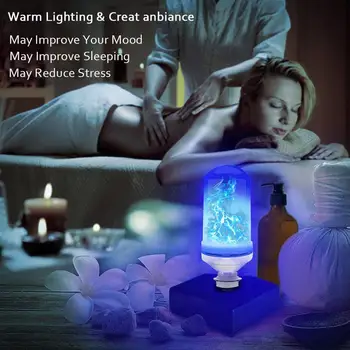 

Flame Effect E27 Emulation LED Bulb Holiday Xmas Flickering Fire Decorative Lamp High Color Rendering Long Service Life