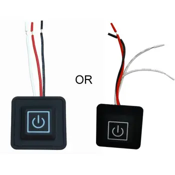 

3.7-12V Waterproof Button Switch Heated Vest Pants Temperature Controller Switch E7CB