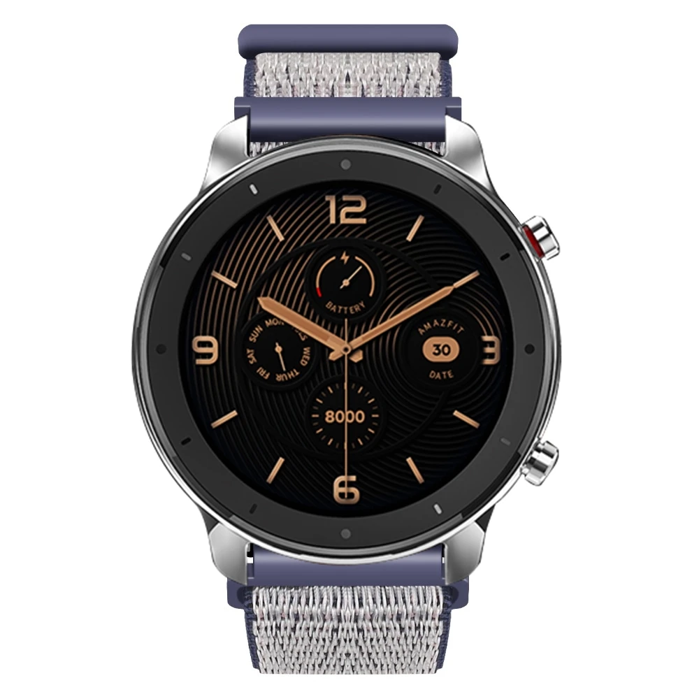 Vorke Универсальный 22 мм сменный ремешок для часов Ремешок для Huami Amazfit GTR 47 мм