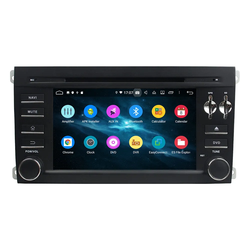 Android 9,0 автомобильный DVD плеер gps навигации Мультимедиа Стерео для Cayenne 2006 2007 2008 2009 2010 автомобильное радио для машины головное устройство с радио