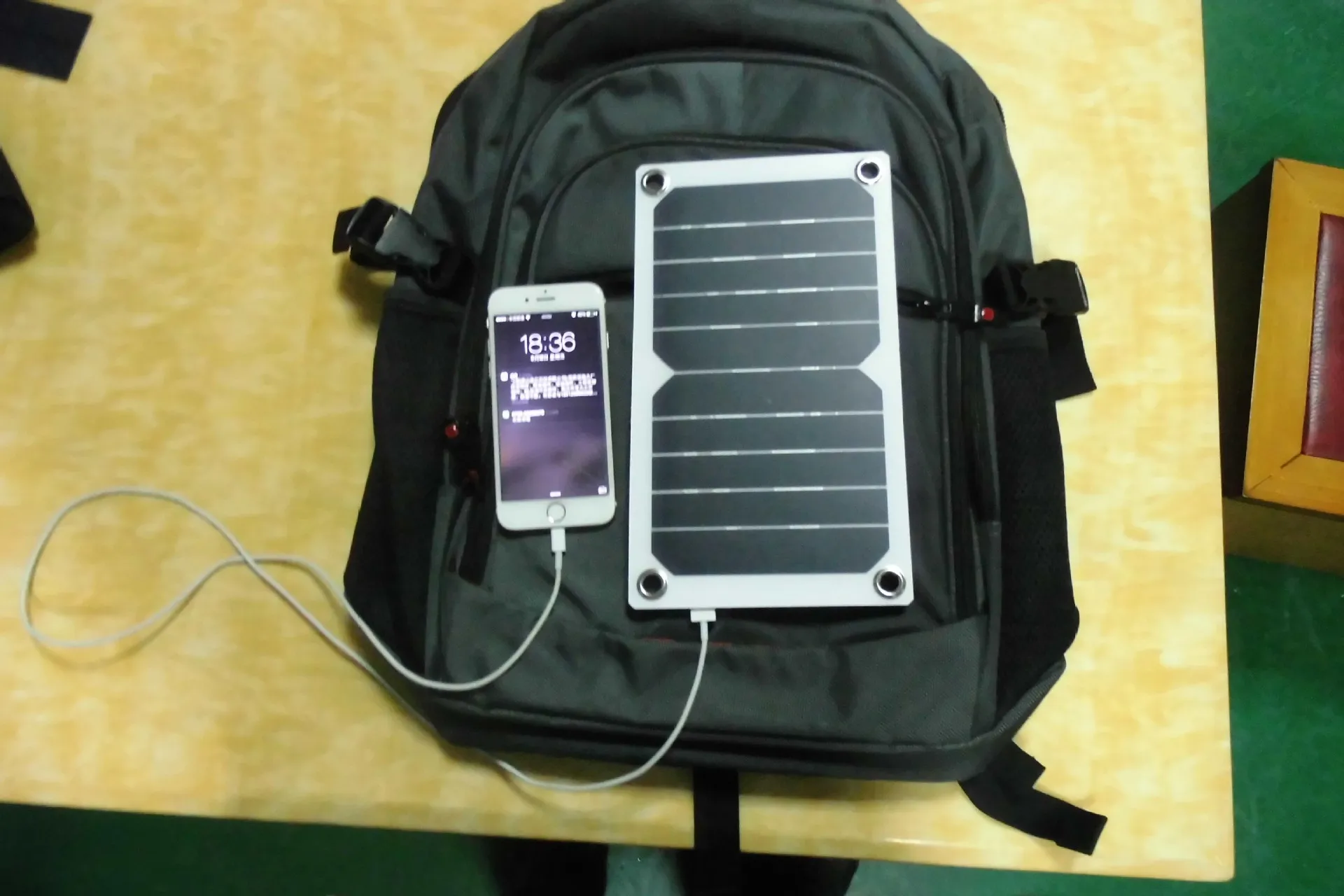 SunPower Солнечная уличная сумка для зарядки альпинистского оборудования Солнечная Аварийная сумка для зарядки зарядного устройства