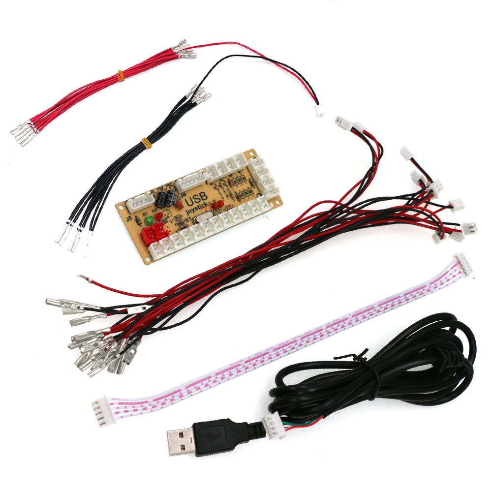 5VLedZeroDelayBoardArcadeGameUSBEncoderToPCRaspberryPi