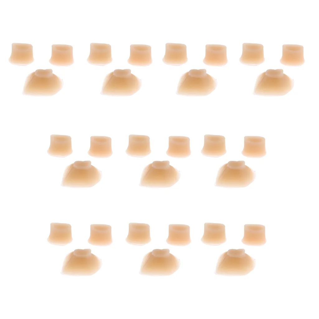 Durable 10 Sets Flute Buttons Pads Flute Repair Replacement Accessory