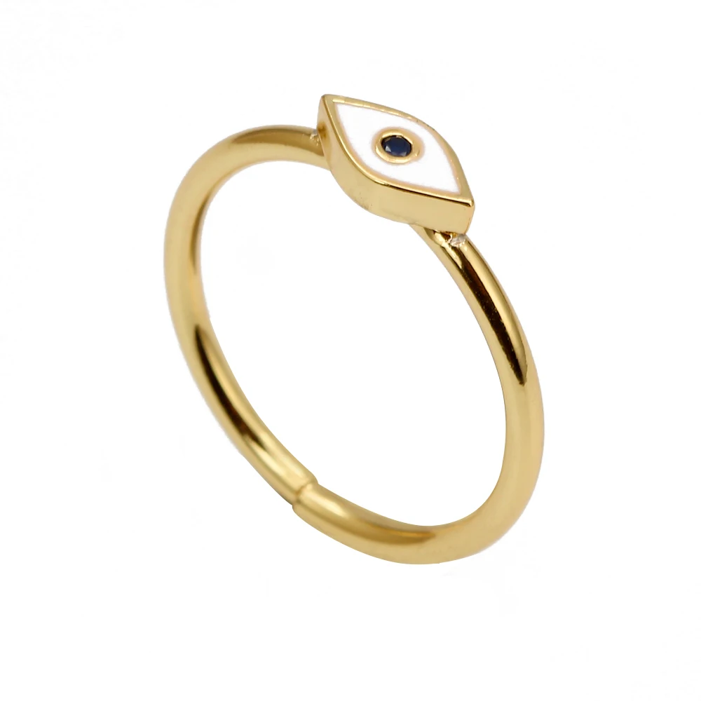 Обручальное кольцо для женщин, мужчин и девочек, кольцо золотого цвета для свадебной вечеринки, регулируемое модное ювелирное изделие, подарки для женщин, мужчин и девочек - Цвет основного камня: white 2