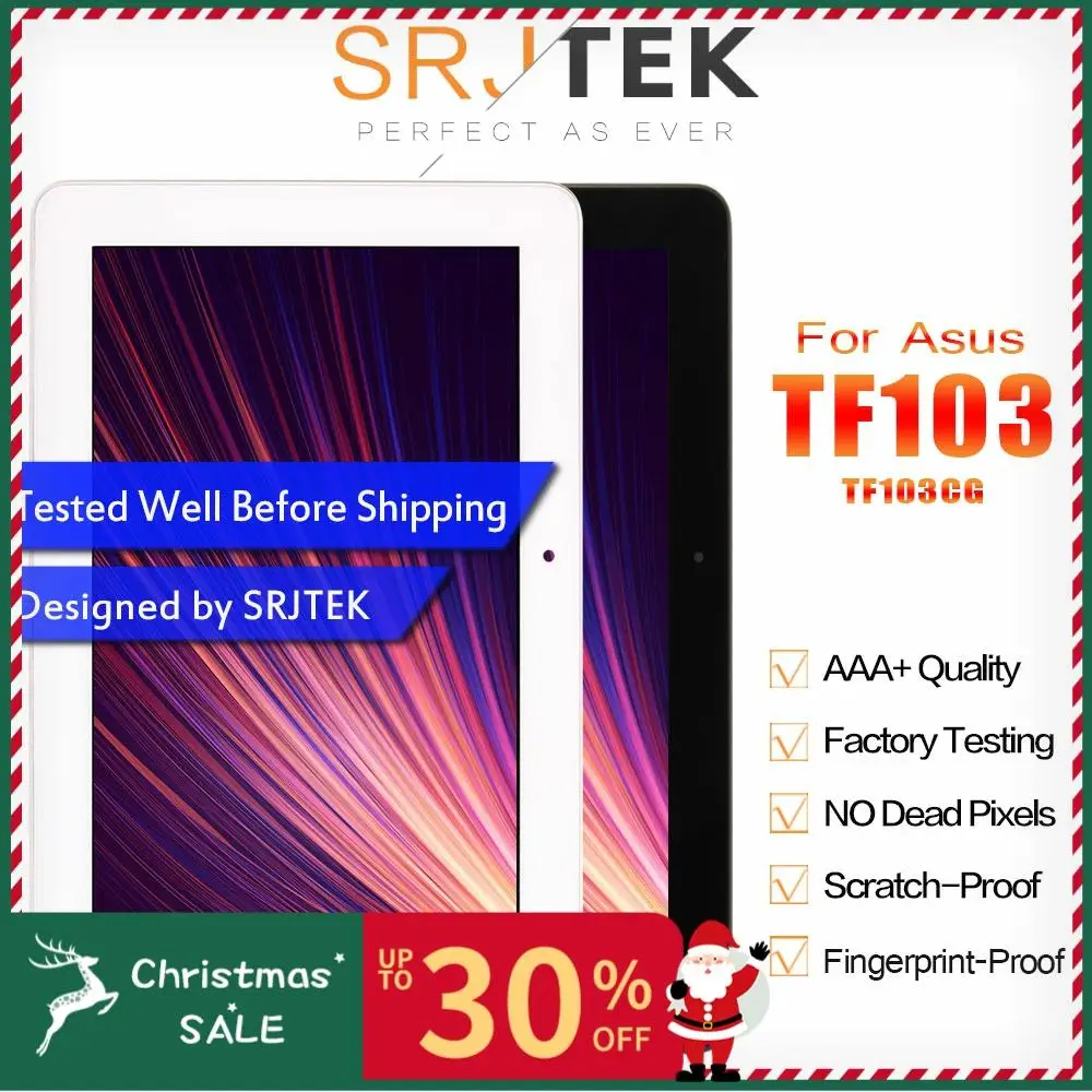 Для ASUS Transformer Pad TF103 TF103CG ЖК-дисплей сенсорный экран дигитайзер сенсор матрица панель в сборе с рамкой запчасти