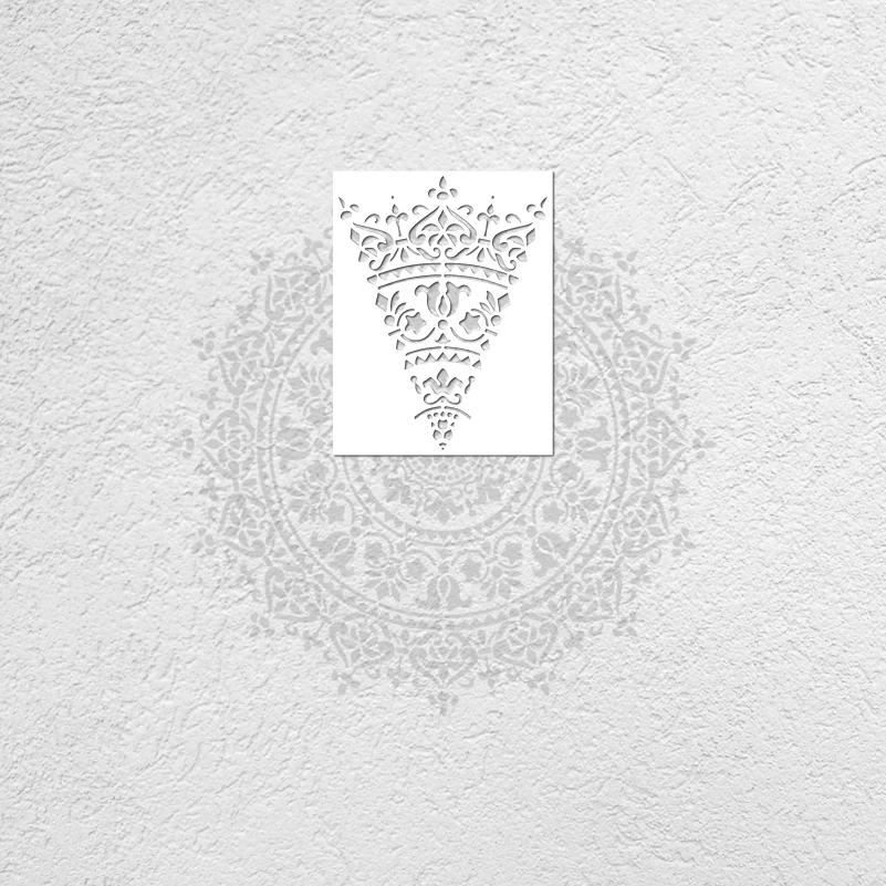 70Cm-110Cm Stencil Mandala Extra Grote Voor Schilderen Grote Ronde Muur Decors Verf Muren Bakstenen Vloer Template vintage Tegel S052