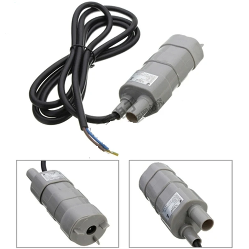 

HYS DC Pump 12V 24V Mini Electric Water Pump DC 12 V Volt 600L/H Submersible DC12V Transform AC Micro Pumps Slotted Drill JT-500