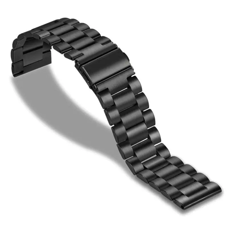 Черный Ремешок из нержавеющей стали для часов Xiaomi Huami Amazfit GTS/GTR 42 мм комплект - Цвет: Черный