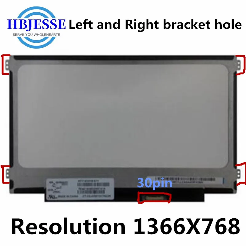 11.6 inch Screen Replacement for Acer ES1-131 N15Q3 Laptop 1366x768 30 pins eDP Lcd Display NT116WHM-N21 | Компьютеры и офис