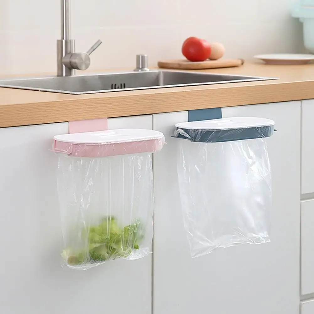 Garbage Bag Holder Kitchen Cupboard Door Drawer Cabinet Hanging