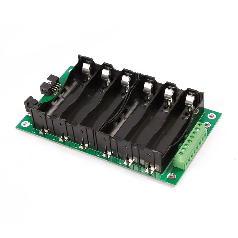 parede 18650 suporte bateria bms pcb 02