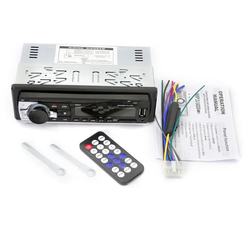 Car MP3 Player Car Radio Stereo MP3 Player Digital Bluetooth 60Wx4 FM Âm nhạc Âm nhạc USB / SD có đầu vào AUX Dash