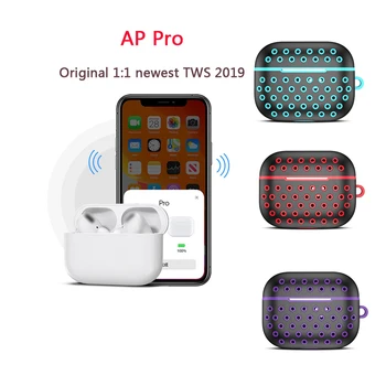 

TWS Air Pro 1:1 Bluetooth Earphone 8D Hifi Stereo Wireless Headphone Airpodering Noise Cancelling Earbuds Touch Control Headsets