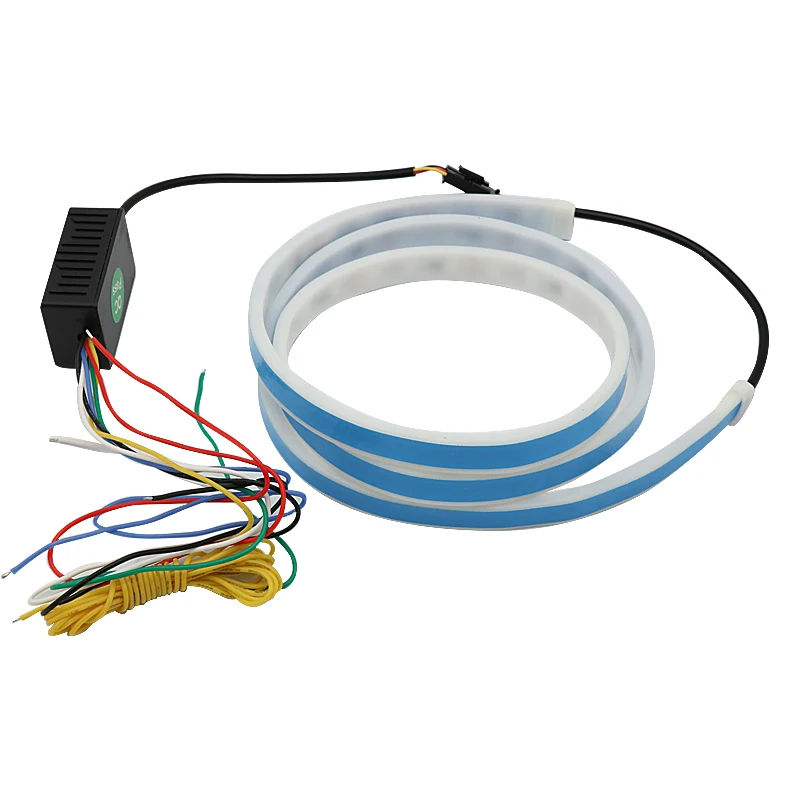 Carnuoc 2 шт. светодиодные дневные ходовые огни DRL сигнал поворота Led багажник коробка задние фары, аксессуары для автомобиля тормозные огни для авто