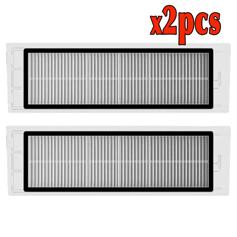 2pc filter 4* HEPA фильтр+ 8* боковая щетка+ 4* основная щетка для Xiaomi Mi robock 1/2 поколения S50 S51 запасные части для пылесоса - Цвет: 2pc filter
