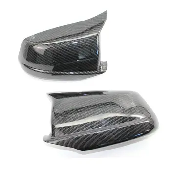 

2pcs Car Auto Exterior Rear View Mirror Cover For BMW F10 F11 Pre-LCI 2011-2013