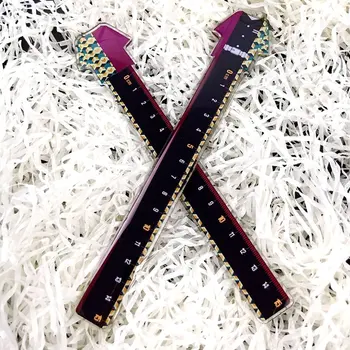 

Japan Anime Demon Slayer Kimetsu No Yaiba Hashibira Inosuke Agatsuma Zenitsu Figure Ruler