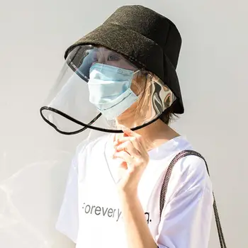 

Dust Cover Full Face Cap Multi-function Protective Cap Anti Infection Protective Hat Eye Anti-saliva Hat