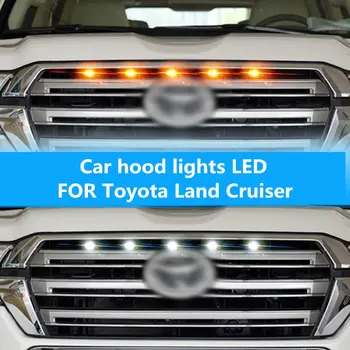 

Car hood light LED FOR Toyota Land Cruiser LC200 2008-2019 Body Personalized Decorative Light Daytime Running Light