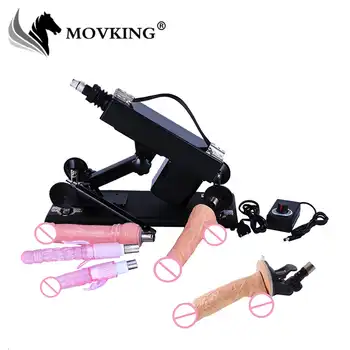 MOVKING Sex Machine Updated Version Stronger Automatic Sex Gun Vibrator Love Machines for Women Sex Products - Category 🛒 Beauty & Health