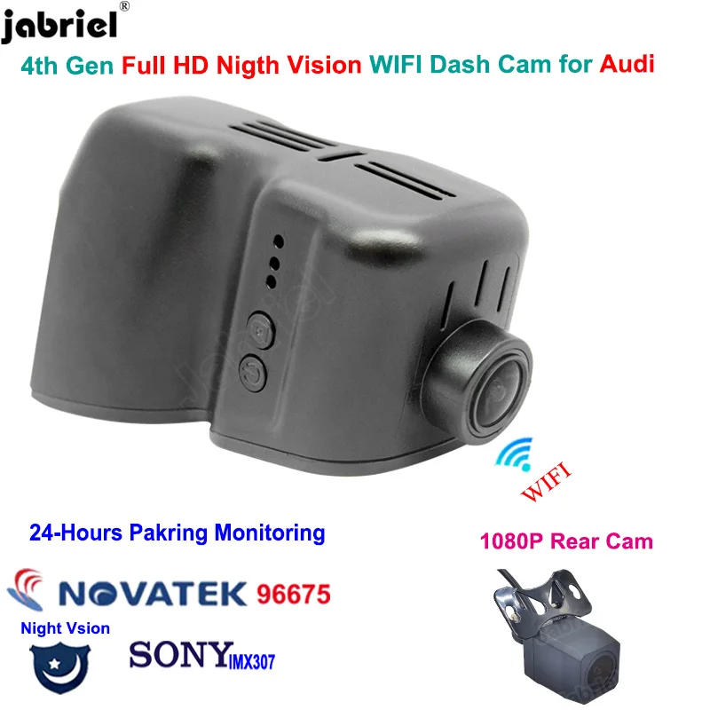 

Full HD Night Vision Car Dvr Dash Cam 24H for audi a5 a6 a7 a1 a3 a4 a8 for audi q5 q7 q3 rs3 rs4 rs5 rs6 rs7 s3 s4 s5 s6 s7 s8