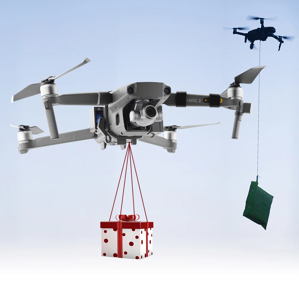 Quick Release Drone Delivery Device Geschenk-Drop-Kit für DJI Mavic Air 2