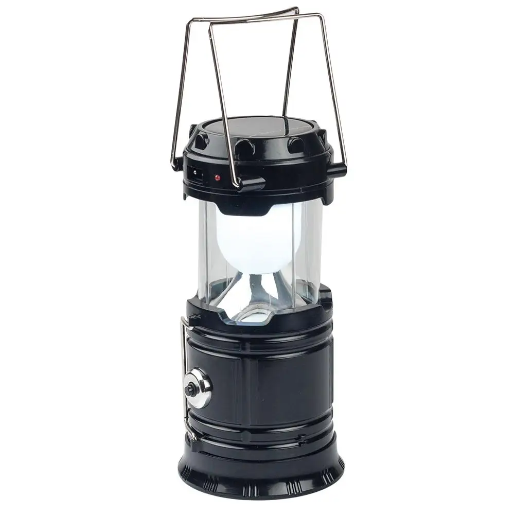 

Rechargeable Solar Camping Lantern 300 Lumens 2 LED Light Source Poweful Portable Camping Lanterns Outdoor Tent Light Lamp 4