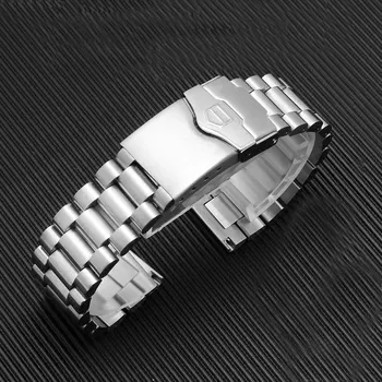

20mm 22mm Stainless steel watch band with folding buckle replacement metal bracelet for HEUER watch accessories