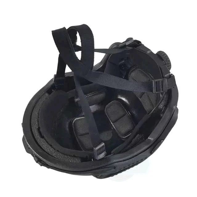 Fast Ballistic Helmet HDPE OCC Dial Liner Black High Cut NIJ3A Bulletproof Light Weight Security Equipment 6
