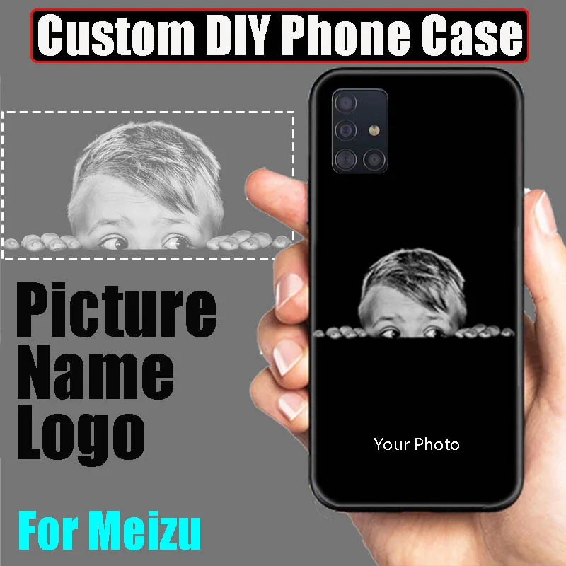 Custom Your Own Phone Case for Meizu C9 M8 X8 Pro 17 16 15 Lite 16th 15th Plus 5 6 7 Customized Picture Photo DIY Cases | Мобильные
