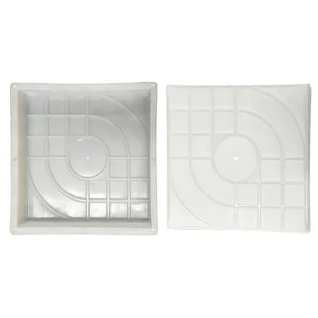 

Plastic Making DIY Paving Mould Home Garden Floor Road Concrete Stepping Stone Path Mould Blocks Of Stones #LR2