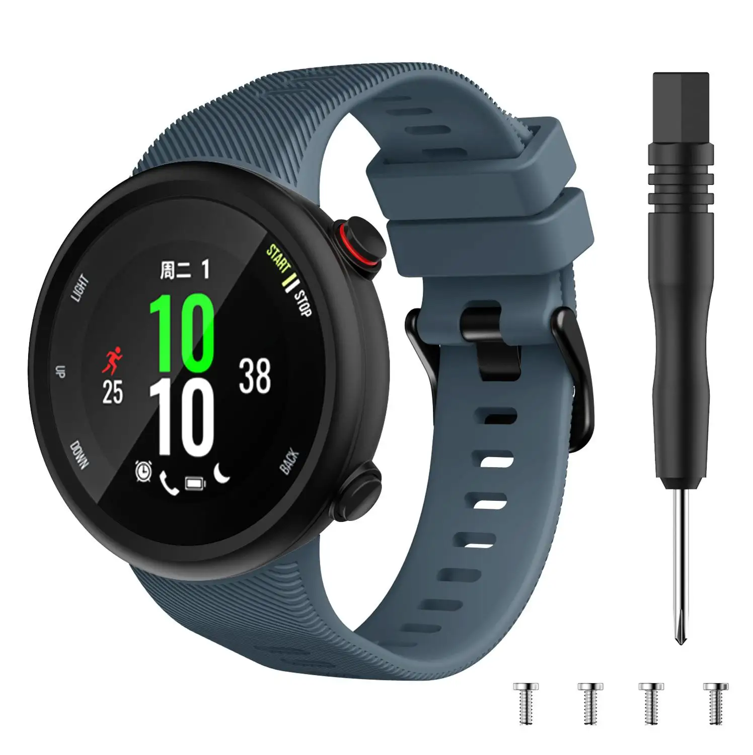 Premium Silicone Replacement Wristband with Tool