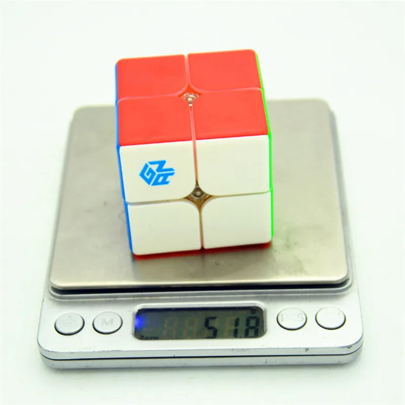 GAN 249 V2 V2Magnetic 2x2x2 многоцветная наклейка без наклеек, магический куб, ультра-Гладкий 2x2 скоростной закручивающийся пазл, детские игрушки, подарок