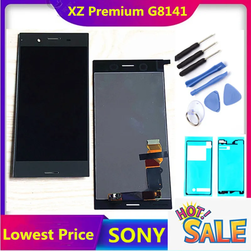 3840*2160 Оригинальный ЖК-дисплей для Sony Xperia XZP XZ Premium G8142 сенсорный экран 5 дюймов