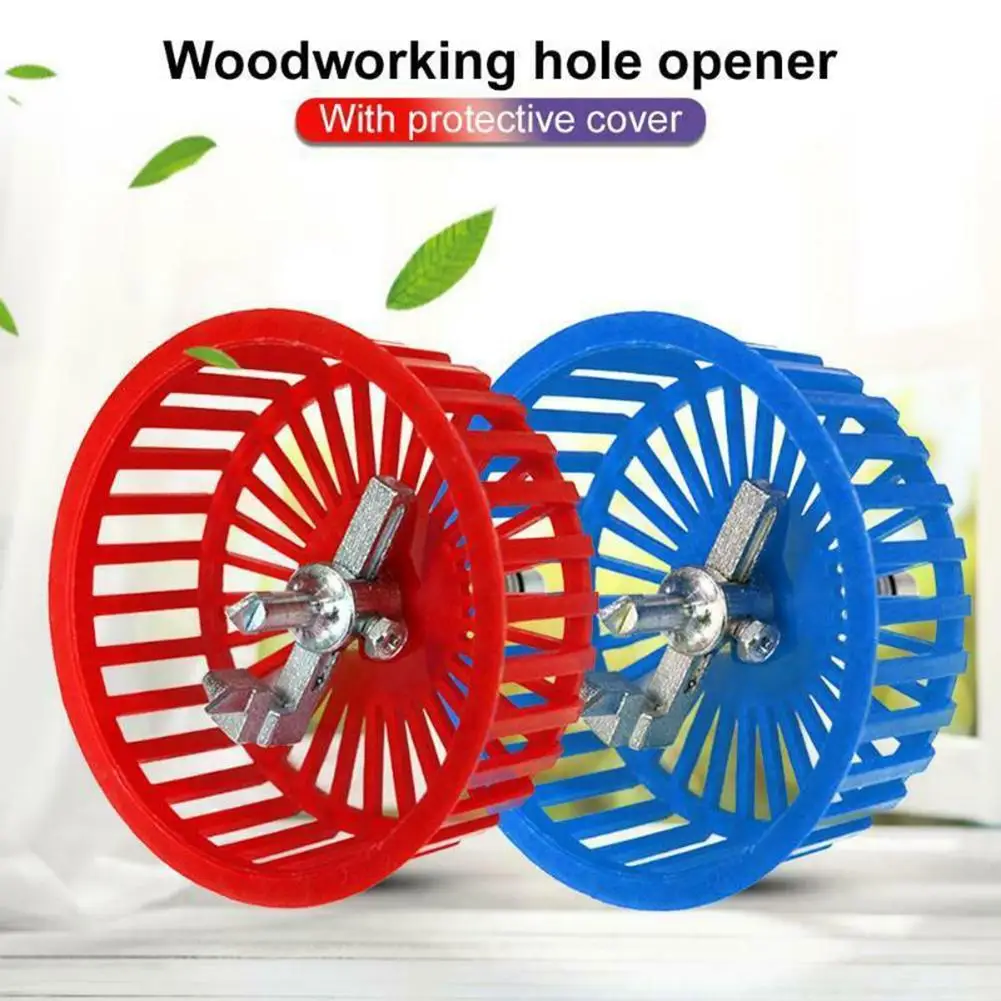 

Adjustable Circle Cutter Woodworking Drill Bit with Protective Cover Core Drill Bit Tile Ceramic Hole Cutter Wood Drilling Bit h