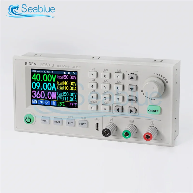 RD6018 RD6018W USB WiFi CNC Регулируемый источник питания постоянного тока