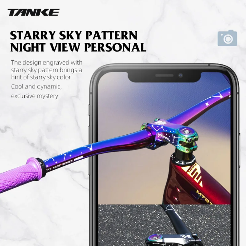 PROHONSUNマウンテンハンドルバーMTBバイク用、AM合金、CNC