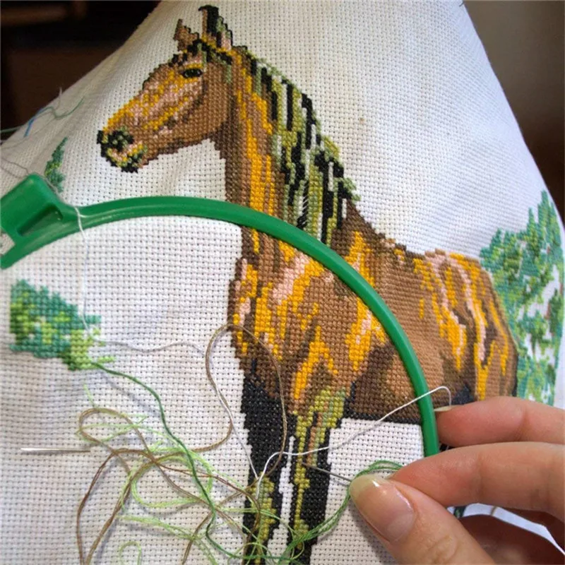 30x30cm 30x45cm Aida Cloth 11CT 100% Cotton Embroidery Cross Stitch Fabric Canvas DIY Needlework Sewing Handcraft Tool For Women (2)