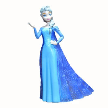 

12-13cm Disney Frozen Princesses Toys Elsa Anna Cinderella Snow White Rapunzel Action Figure Doll Kids Birthday PVC Model