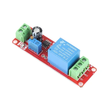 

NE555 12V Adjustable Timer Relay Switch Module Pulse Generator Pulse Starter Duty Cycle Oscillator Square Wave Signal