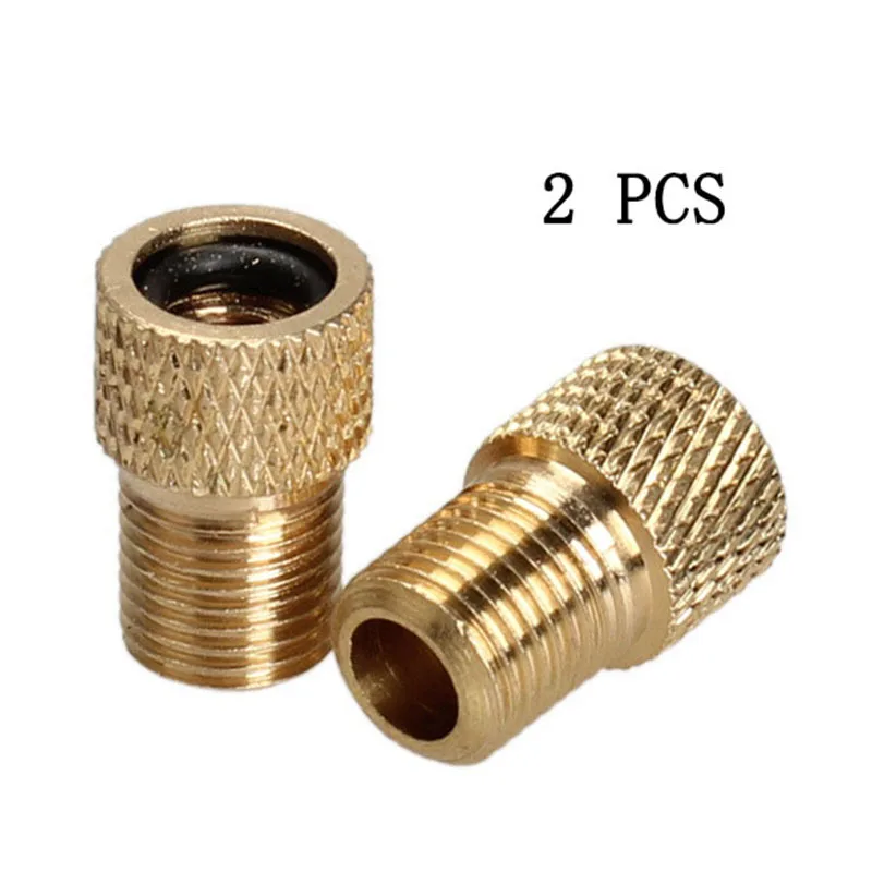 Bicycle Valve Adapter 4PCS Valve Adapter Pump Convert Presta To Schrader